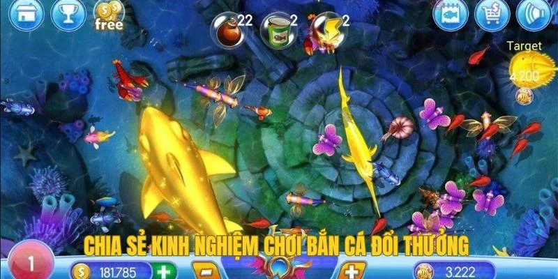 Chia sẻ kinh nghiệm chơi bắn cá đổi thưởng