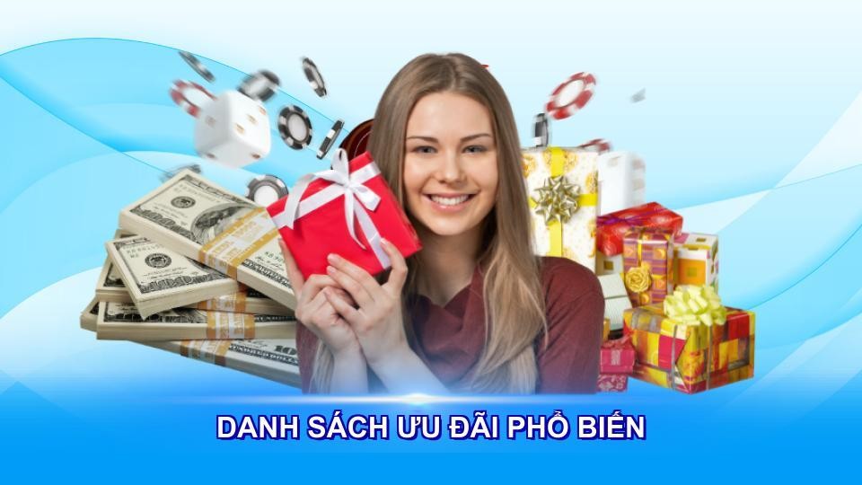 Danh sách ưu đãi phổ biến cho thành viên