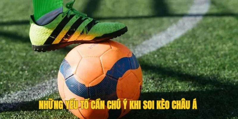 Những yếu tố cần chú ý khi soi kèo châu Á