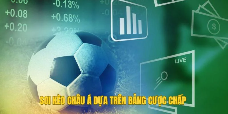 Soi kèo châu Á dựa trên bảng cược chấp