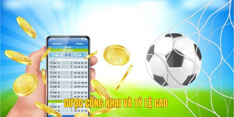Cược công khai và tỷ lệ cao