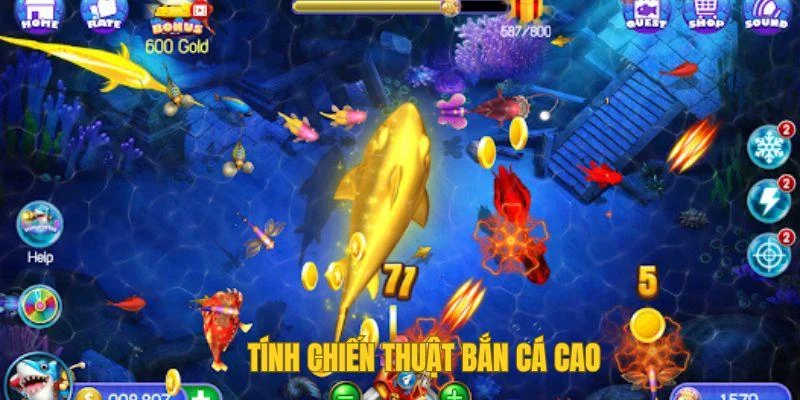 Tính chiến thuật bắn cá cao